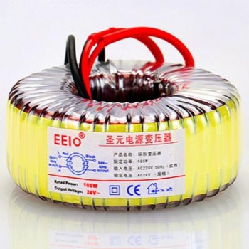 Toroidal Transformer 105W 220V to 24V [Special for Electromechanical Equipment]